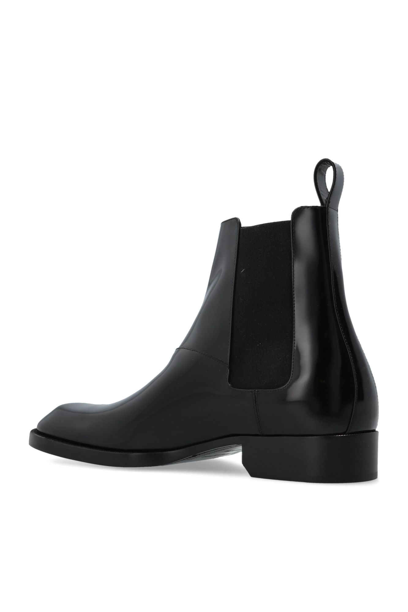 Black Chelsea boots 